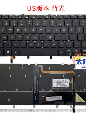 全新适用XPS 13 9343 9350 9360 15BR N7547 N7548 键盘P54G