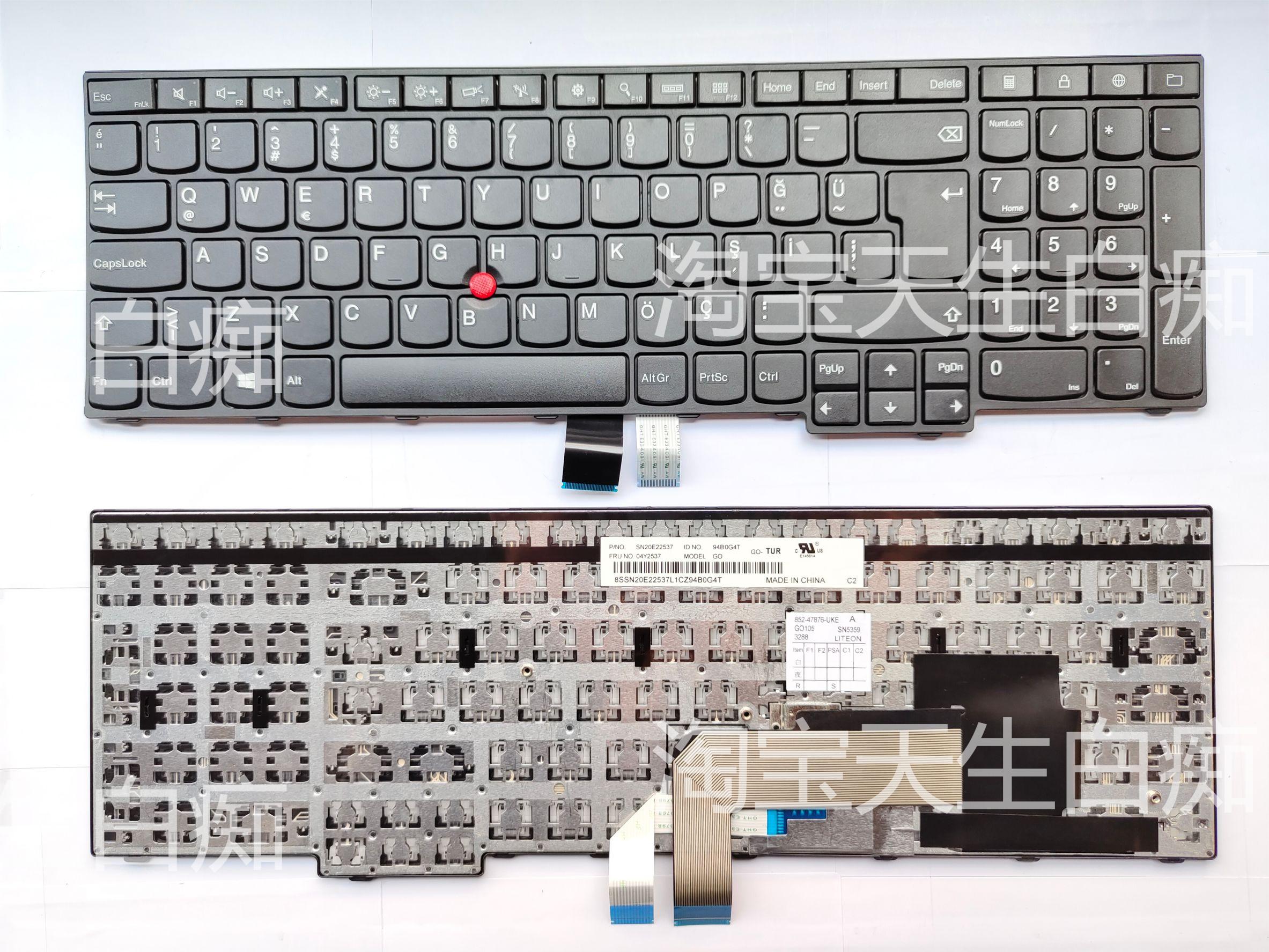 全新LENOVO E531  E540 L540 T540 TR 土耳其 键盘