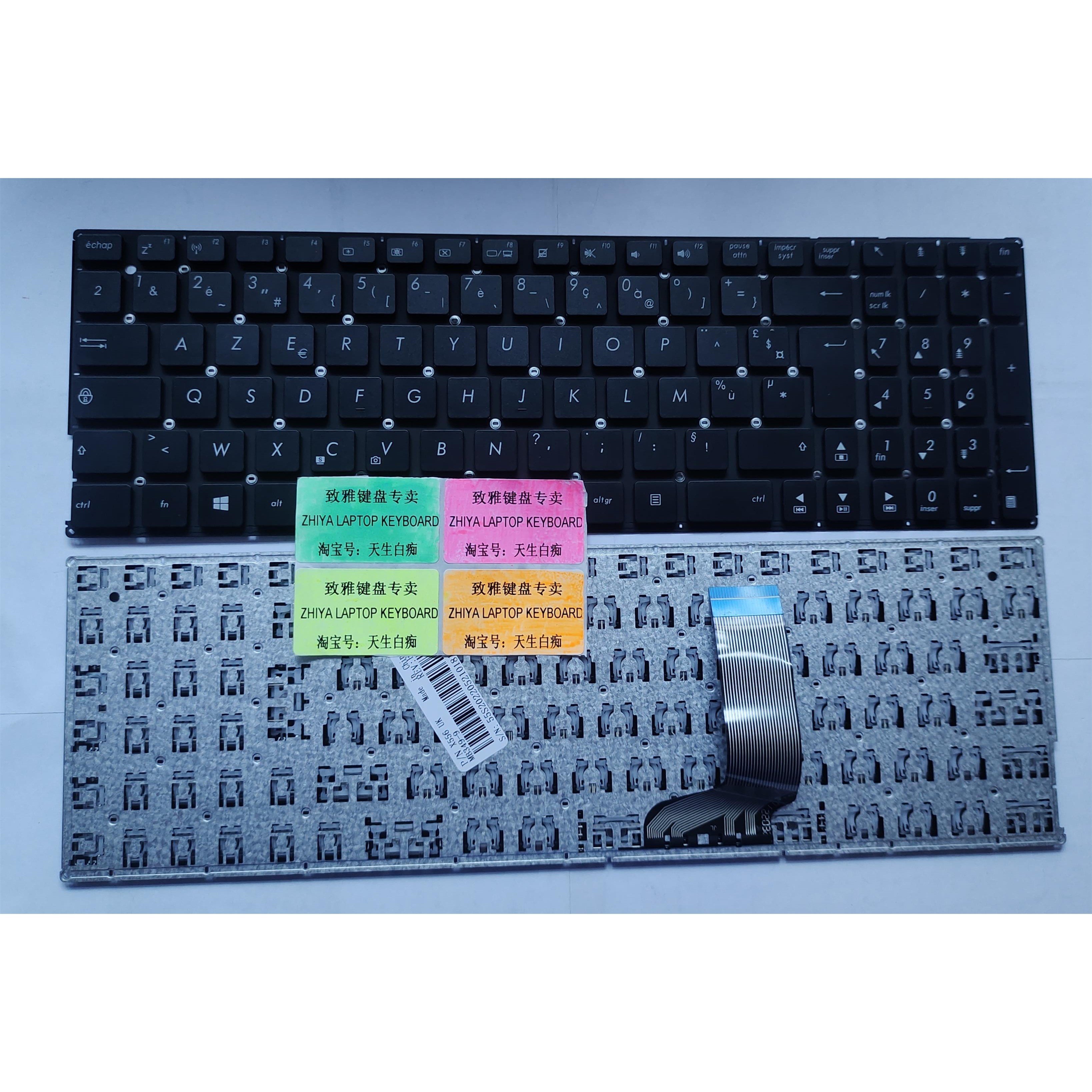 全新ASUS X556 A556UQ K556UV K556UJ FR 法文 键盘