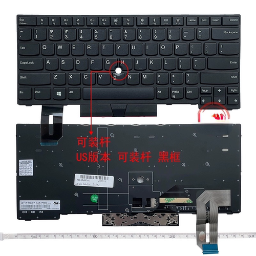 全新E480 L480 T480S L380 R480 E490键盘X280 A285 X390 X395