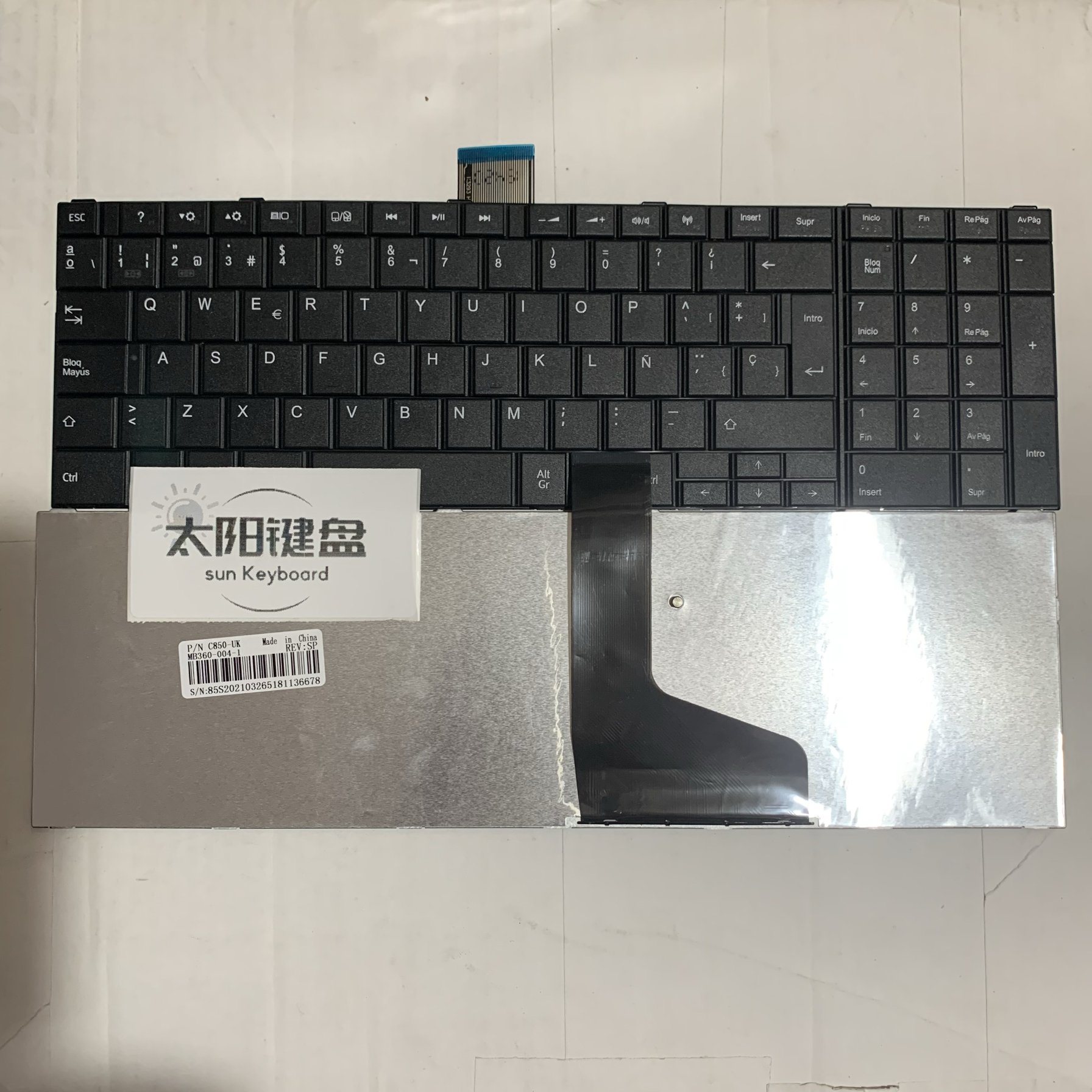 全新Sp键盘C850 L850 C855/D L850D L855 L870 C870 P850 C875