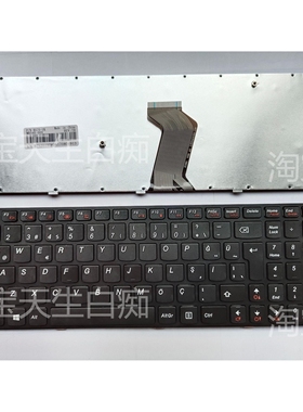 全新LENOVO B570 V570C V580 Z570 Z575 TR 土耳其 键盘