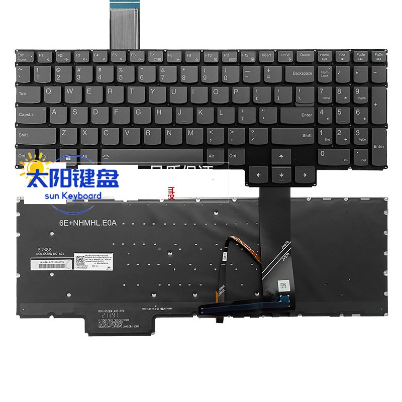 全新适用R7000P Y7000P ARH7 IAH7H 2022 Legion 5 15IAH7H键盘