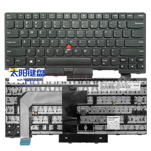 全新 适用T470 T480 A475 A485 键盘 带背光