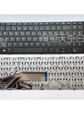 全新HP 450G3 G4650 G2455 G3470 TR 土耳其 键盘
