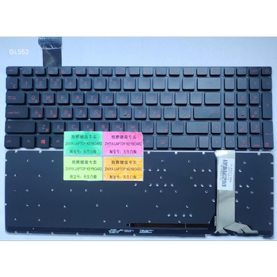 全新ASUS华硕GL552 ZX50J/XJ ZX50JX GL552J GL552V键盘G552VM G5