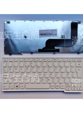 全新LENOVO S210 S215 白色 UK 键盘