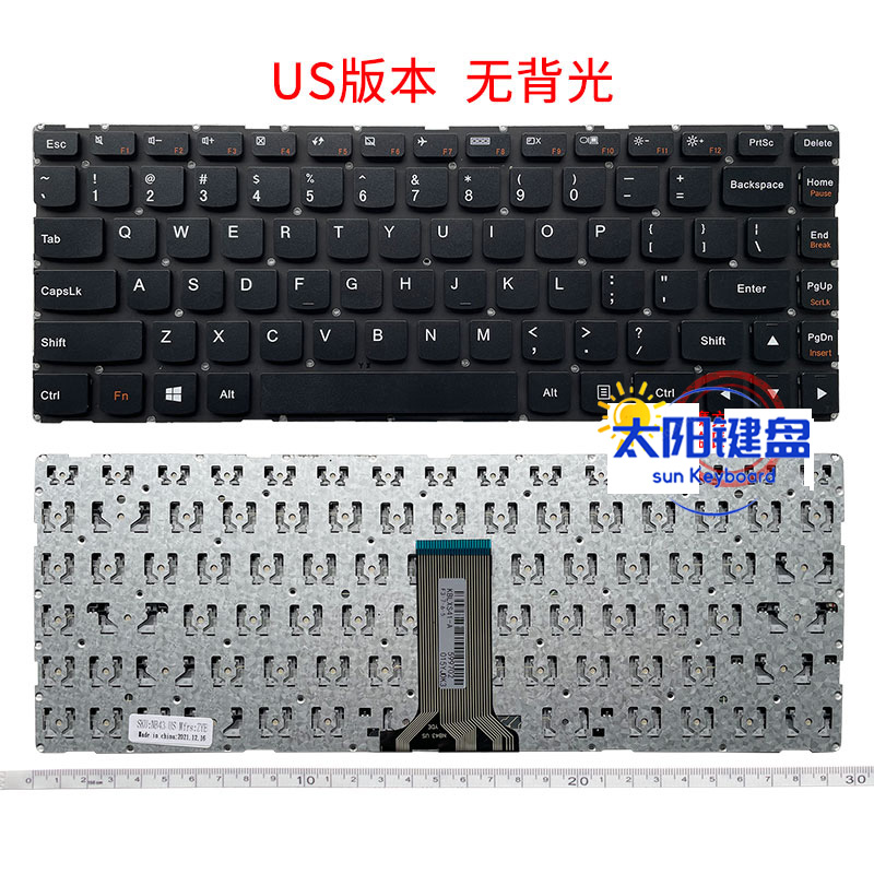 全新 联想 500S-14 100S-14IBR 100S-14ISK 键盘300S-14ISK