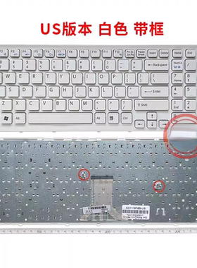 全新RU SONY索尼VPC-EB100C EB18EC EB1S1 EB200键盘EB27 EB37 EB