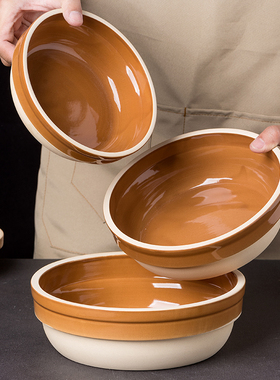 老式陶瓷蒸饭碗钵仔碗商用蒸菜蒸米饭蒸碗梅菜扣肉专用碗耐高温