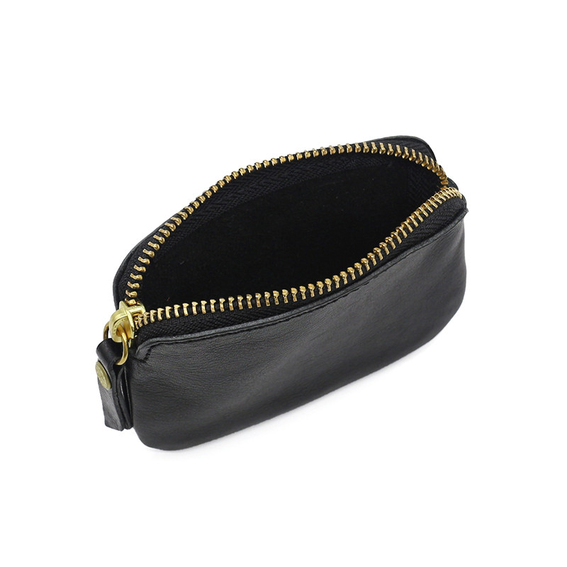 日韩新品头层牛皮拉链零钱袋薄款复古高级卡包便携收纳包零钱包潮,箱包皮具/热销女包/男包,钱包,淘宝优惠券,粉丝福利购,淘宝优惠卷