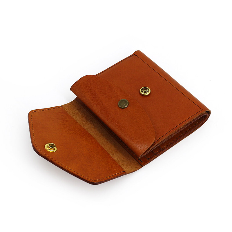 日韩原创新品植鞣革男士钱包头层牛皮复古卡包真皮短款搭扣钱夹女,箱包皮具/热销女包/男包,钱包,淘宝优惠券,粉丝福利购,淘宝优惠卷