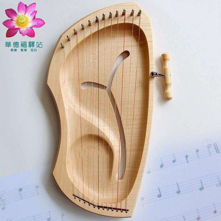 Hua Defu Harp Waldorf instrument Auris Tritone 12 Harp strings LDD superior quality Children&#39;s Giftin the Musical Instruments/Guitar/Piano/Fitting , Western musical instruments , Other Western musical instruments , Harp  category - from Buy2taobao.com to provide professional Taobao agent buy service