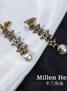 Millen Hess 武大真-新品2设计款小众轻奢精致耳环耳饰高级感