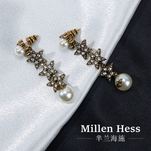 Millen Hess 武大真-新品2设计款小众轻奢精致耳环耳饰高级感