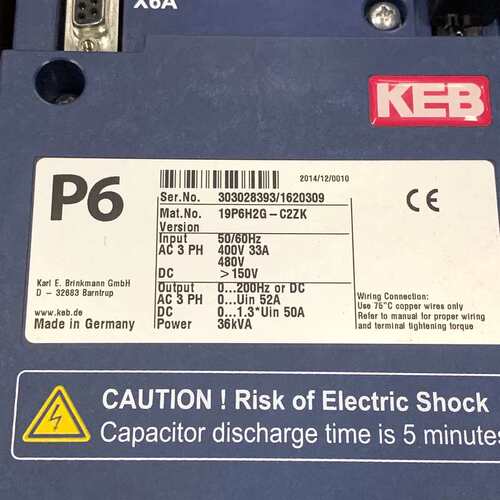 议价KEB科比P6变频器19P6H2G-C2ZK3台可维修