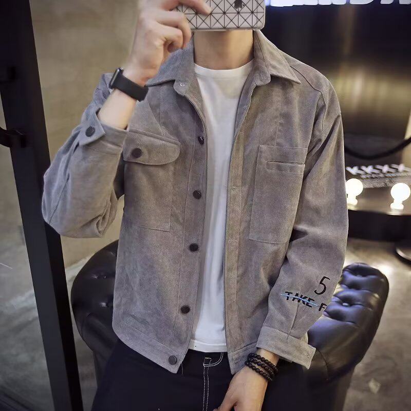 JK090P50春秋季麂皮绒夹克外套男士潮牌男生工装牛仔上衣服,男装夹克,星座218-1（原230）