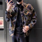 NZ85P65青春流行夹克翻领外穿百搭日系标准春秋单排扣潮潮流男原，男装夹克，星座218-1（原230）