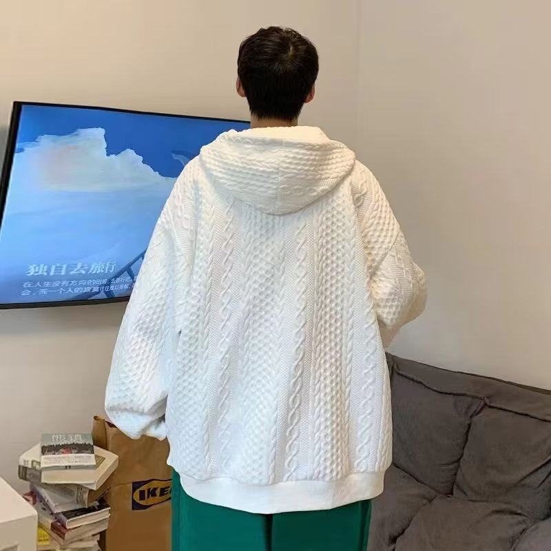 T604p38中山开衫冬天卫衣男款潮牌宽松大码上衣季加厚潮连帽外,男装夹克,星座218-1（原230）