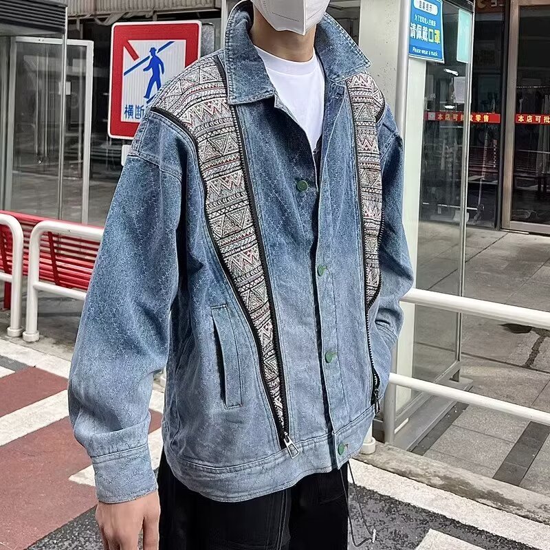 NZ34p85时尚气质潮流慵懒简约原宿文艺日系流行新款ins百搭,男装夹克,星座218-1（原230）