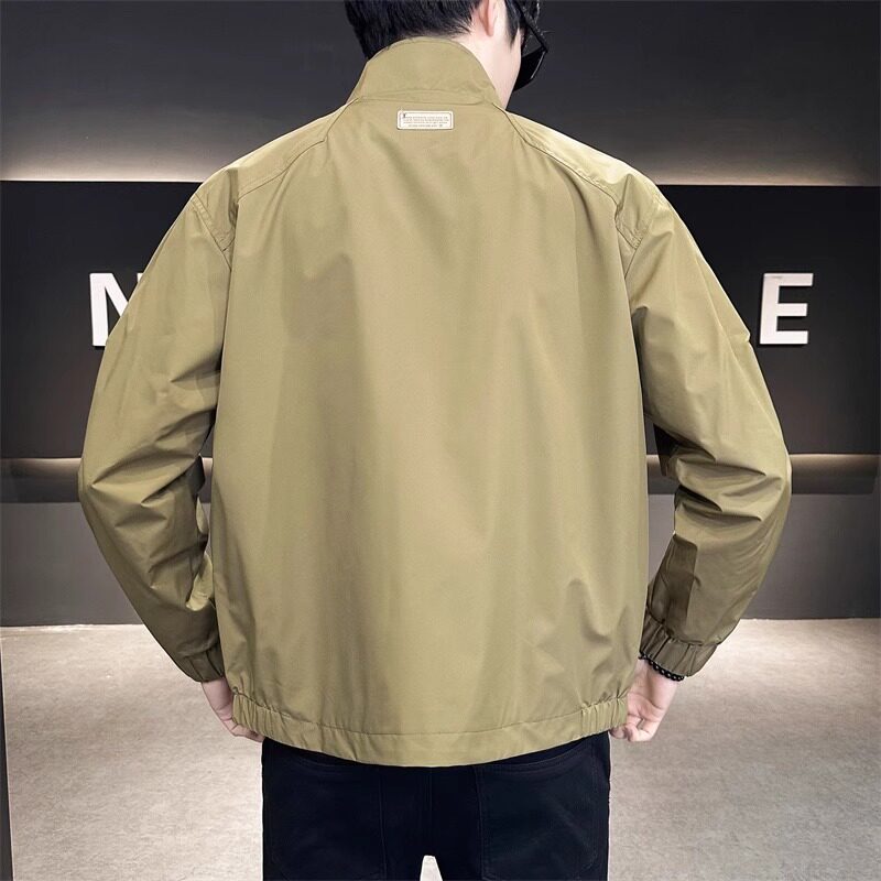 男士外套防水防风双层新款立领帅气工装青年夹克百搭时JK8312P85,男装夹克,星座218-1（原230）