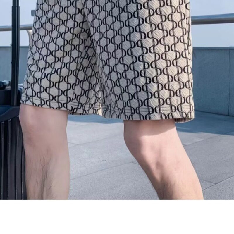 B04p65潮时尚潮牌ins夏季六分裤休闲裤中腰潮流简约文艺男日系,男装休闲裤,星座218-1（原230）