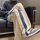 G046P40男青春流行潮流新款宽松型时尚潮牌九分裤春秋印花休闲裤，男装休闲裤，星座218-1（原230）