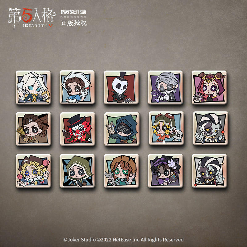 第五人格mini吧唧亚克力冰箱贴图片