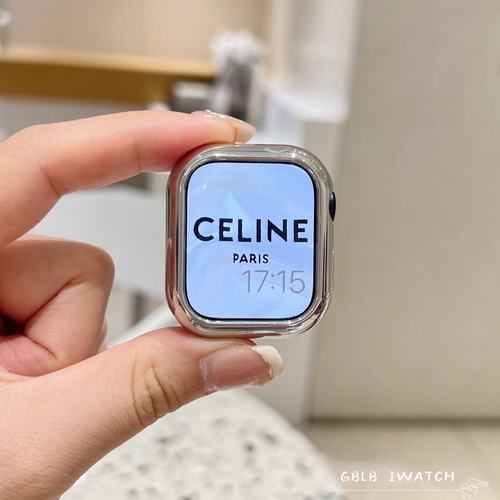 适用iwatch11电镀PC半包壳百搭