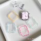 适用苹果手表8保护壳SE3半包防摔apple watchS11代42夜光壳PC46mm