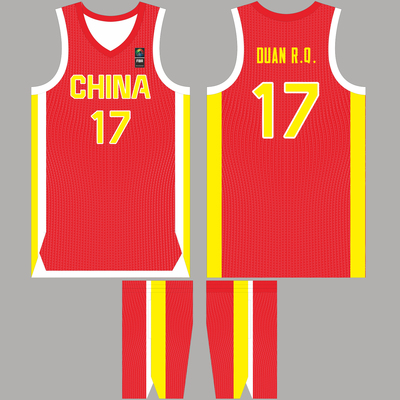 中国男篮U19国青队朱正1号彰华非8号张博源11号美式篮球队服定制