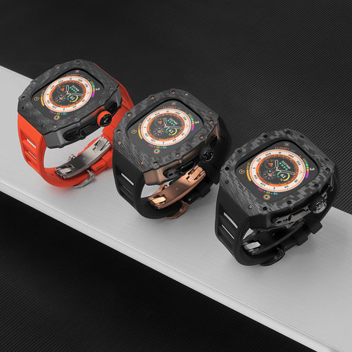 AppleWatch Ultra3改装理查德碳纤维保护壳iwatch适用苹果手表