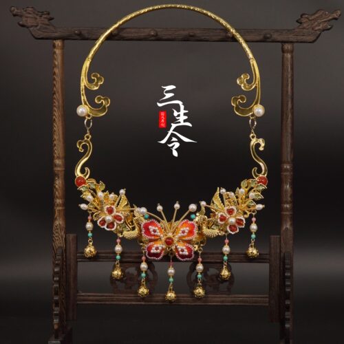 三生令【金枝璎珞/项链】项圈汉服项链古装新娘古典流苏婚礼国风