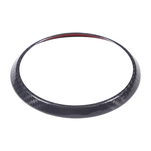 适用于22-24款宝马4系尾门车标装饰圈碳纤维贴425i430i改装配件