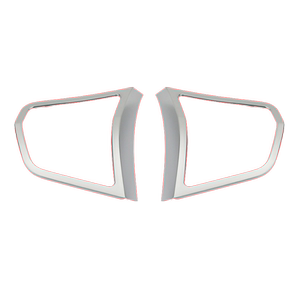 适用于宝马5系改装520 523 525方向盘亮片 7系方向盘按键框装饰条