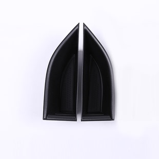 适用于09-18款路虎极光车门储物盒手机盒极光扶手箱储物盒改装件