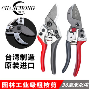 进口修枝剪园艺剪刀剪树枝专用果树修枝修剪枝剪树枝剪刀 台湾原装
