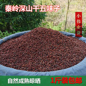包邮 新货五味子秦岭南北五味子干货煲汤泡水中药材泡酒1斤装 新鲜