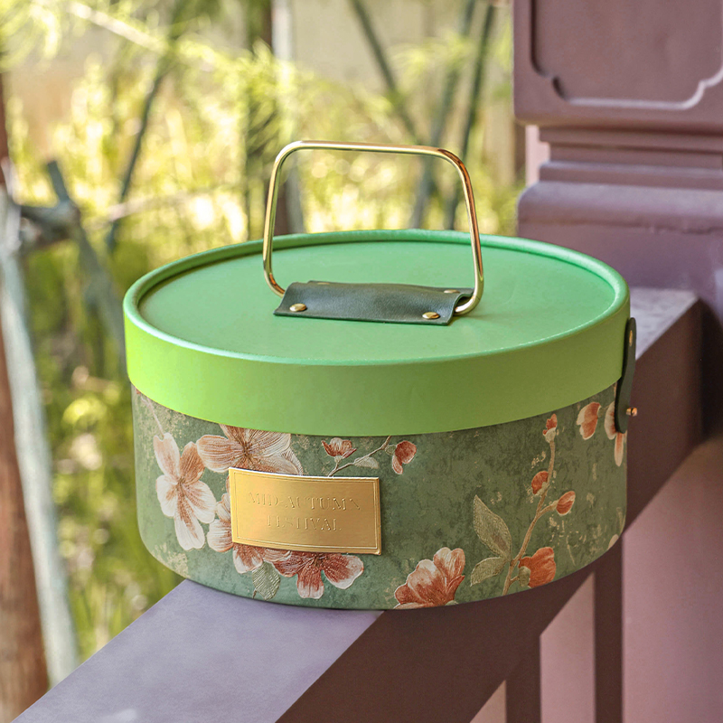 2025新款中秋月饼包装盒礼盒喜庆手提盒蛋黄酥盒子高档礼品盒