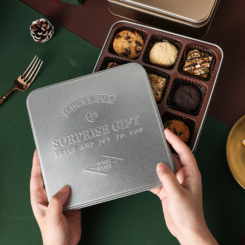 圣诞节铁盒包装盒马口铁盒