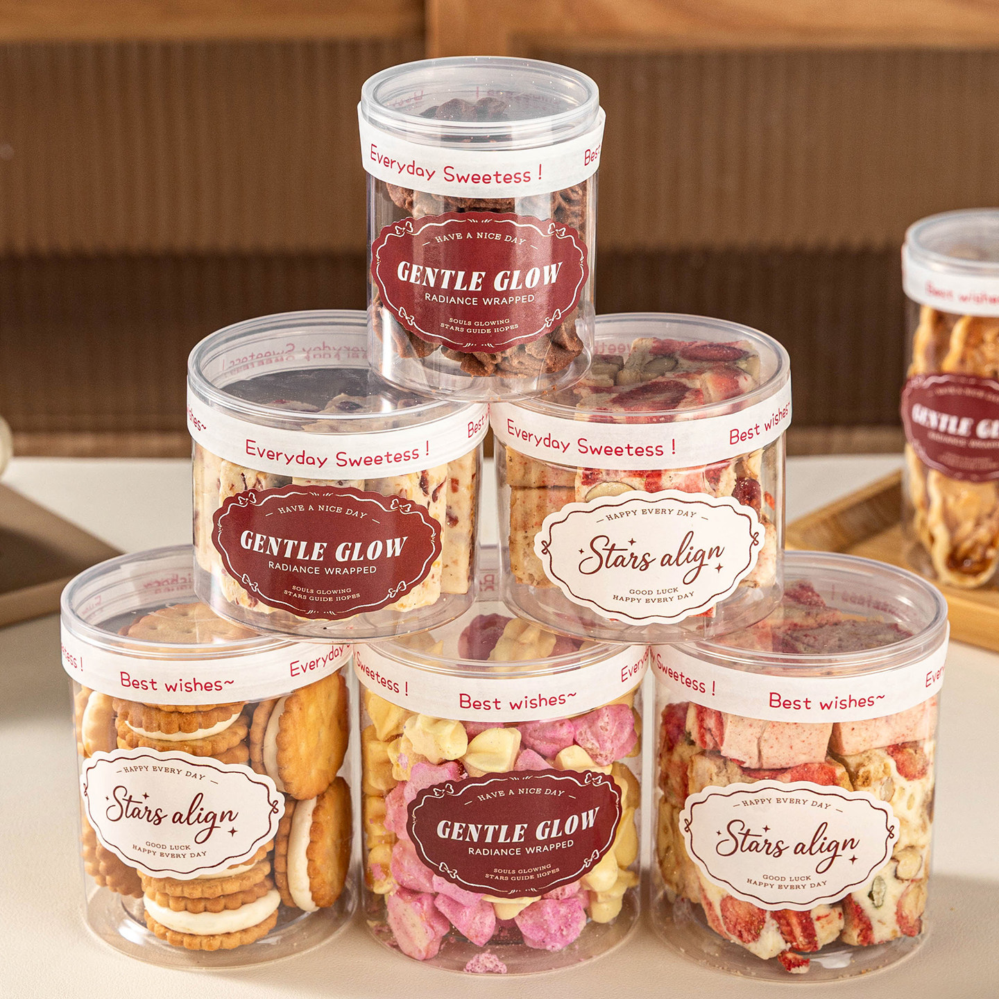 饼干密封罐食品级点心包装盒子空曲奇雪花酥牛轧太妃糖果塑料储物,厨房/烹饪用具,点心包装盒/包装袋,淘宝优惠券,粉丝福利购,淘宝优惠卷