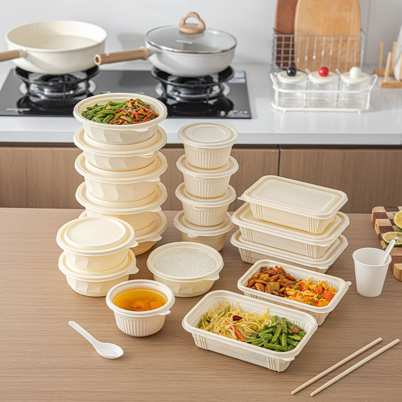 长方形带盖一次性餐盒打包盒