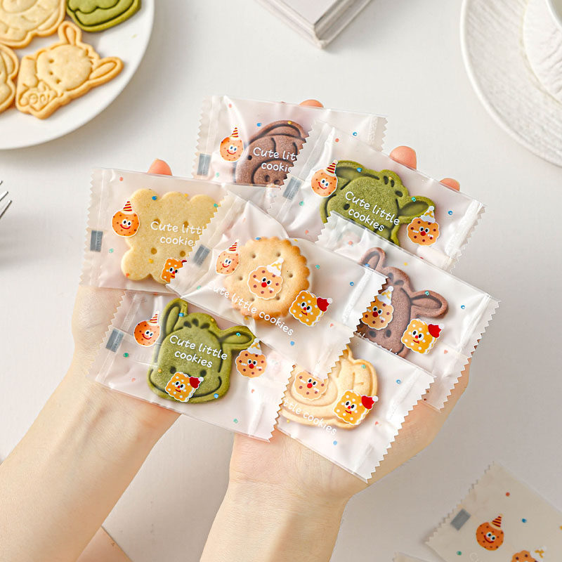 食品级饼干包装袋手工烘焙自制封口机单独立小可爱黄油曲奇糖果的