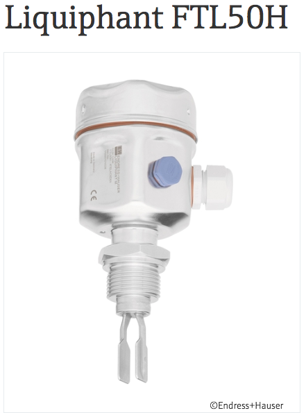 原装E+H音叉物位计FTL50H-AUE2AD2G6A FTL50H-AWE2AC2Y9A液位开关