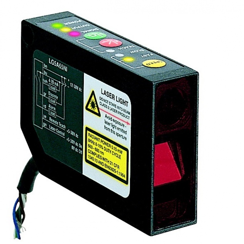 邦纳激光测距传感器