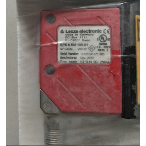 原装劳易测读码器BPS 8 SM 100-01 50104784 Leuze视觉传感器