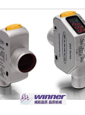 现货BANNER邦纳Q4XTILAF300-Q8耐酸耐碱耐腐蚀激光位移测量传感器