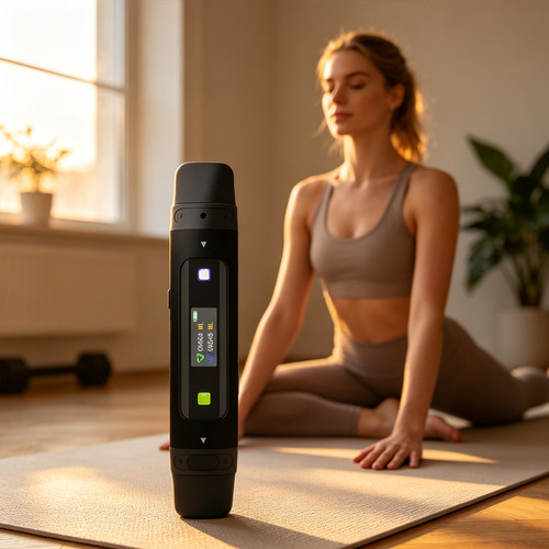 跨境Breathing Trainer瑜伽冥想腹式呼吸训练器 肺活量数据检测器