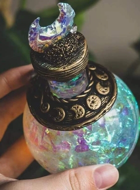 月亮魔法药水瓶摆件cos拍