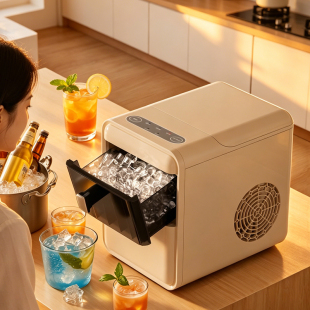 ice maker制冰机家用小型宿舍学生迷你mini奶茶店咖啡店办公室用